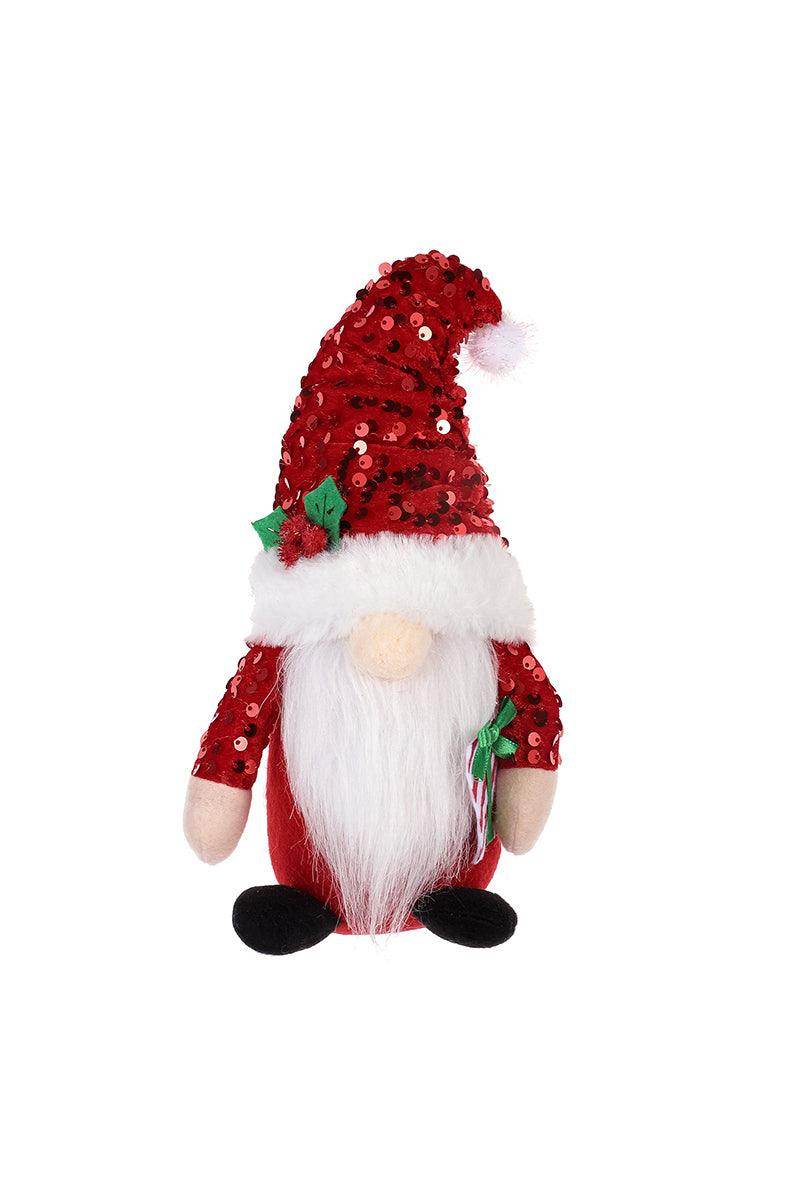 Christmas adornment adornment sequin hat faceless doll Rudolph doll 819050525129 - COCOMELODY